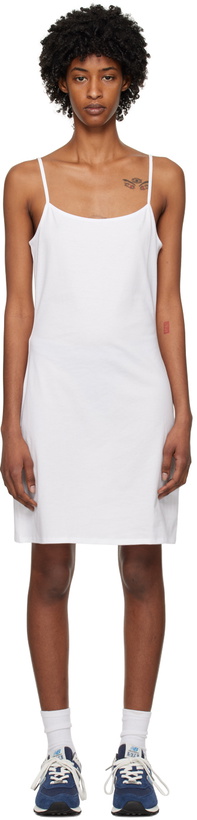 Photo: Sunspel White Soft Minidress