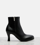 Loewe Bobine 90 leather ankle boots