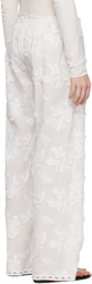 The Garment White Jewell Straight Trousers