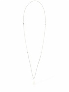 DOLCE & GABBANA Silver Plated Necklace W/ Logo