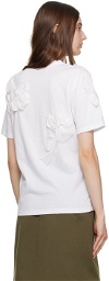 3.1 Phillip Lim White Floral T-Shirt