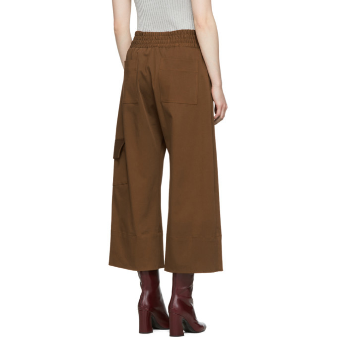 Nomia Brown Gathered Culottes