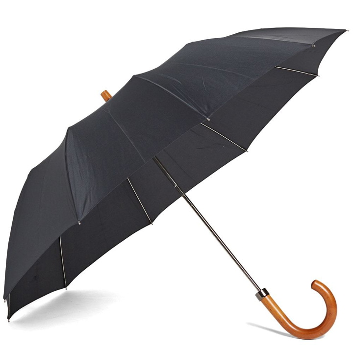 Photo: London Undercover Maple Telescopic Umbrella Black