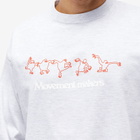 Garbstore Men's Long Sleeve Movement T-Shirt in Grey