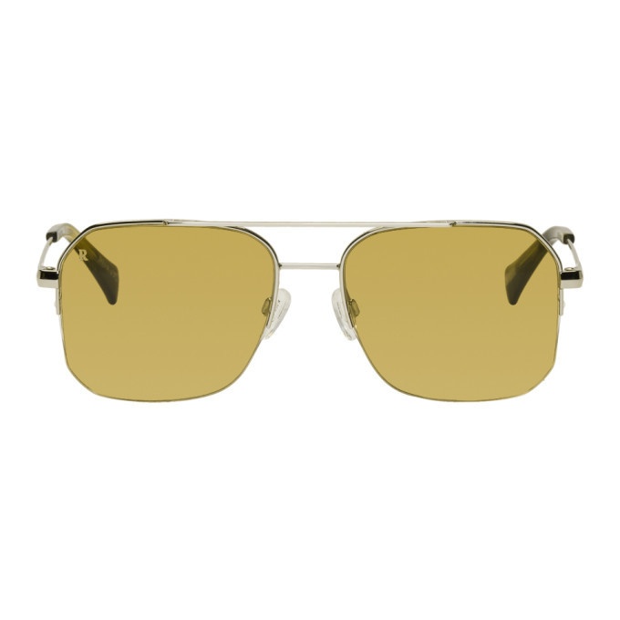 Photo: RAEN Silver and Brown Munroe Sunglasses