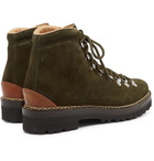 Ralph Lauren Purple Label - Fidel Suede Boots - Men - Green