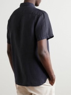 La Paz - Ribeiro Slim-Fit Button-Down Collar Organic Cotton Shirt - Blue