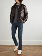 Incotex - Leather Jacket - Brown