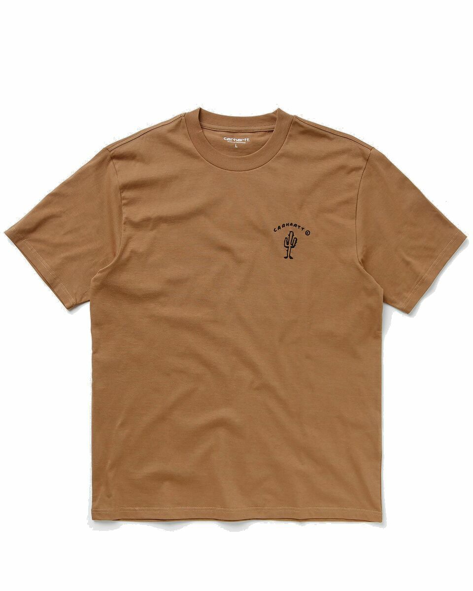 Photo: Carhartt Wip New Frontier T Shirt Brown - Mens - Shortsleeves