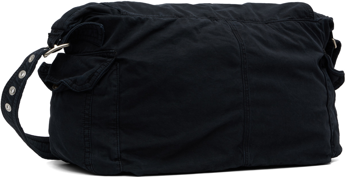 ERL Black Twill Cargo Bag