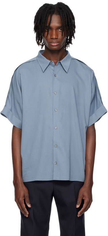 Photo: RECTO Blue Vintage Daddy Shirt