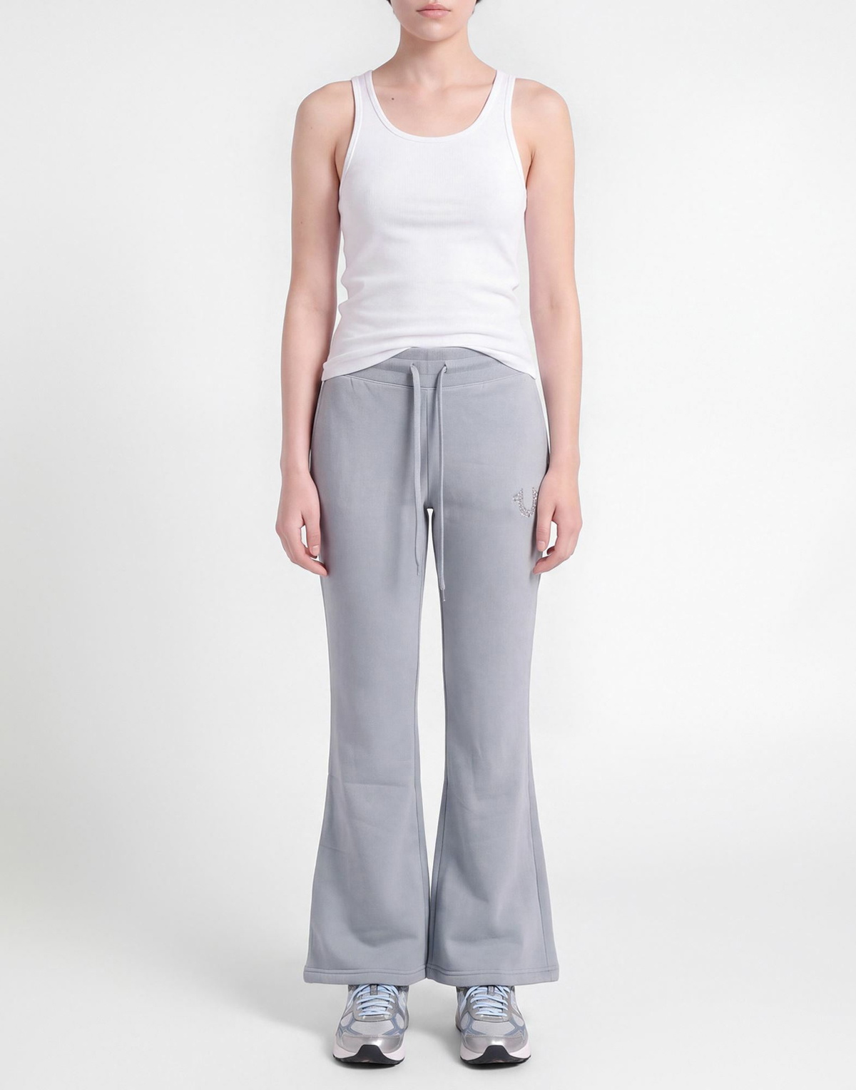 True Religion Womens Pants Slate in Blue