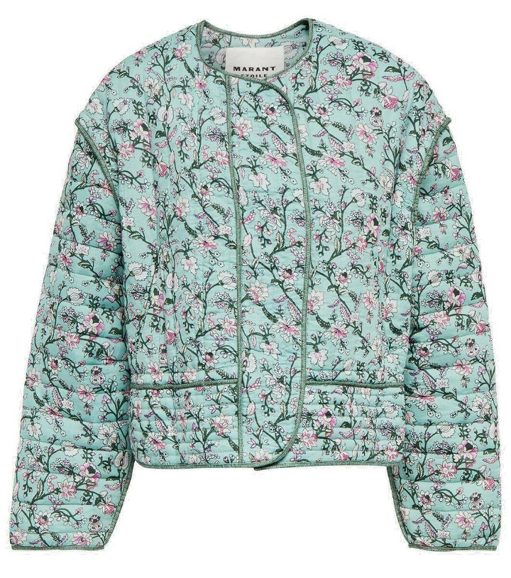 Photo: Marant Etoile Gelio floral cotton jacket