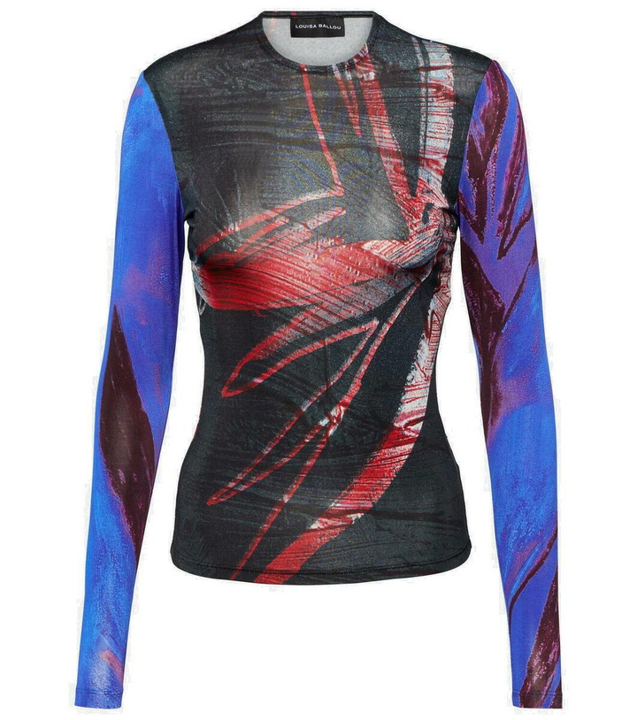 Photo: Louisa Ballou Printed jersey top