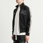 ANNIE HOOD Men's College Track Jacket in Black