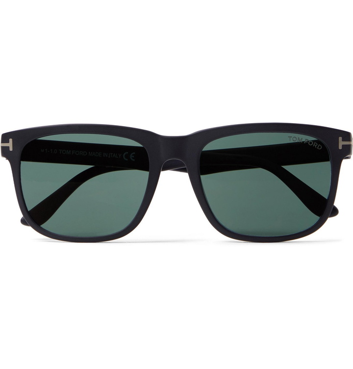 Photo: TOM FORD - Square-Frame Matte-Acetate Sunglasses - Black