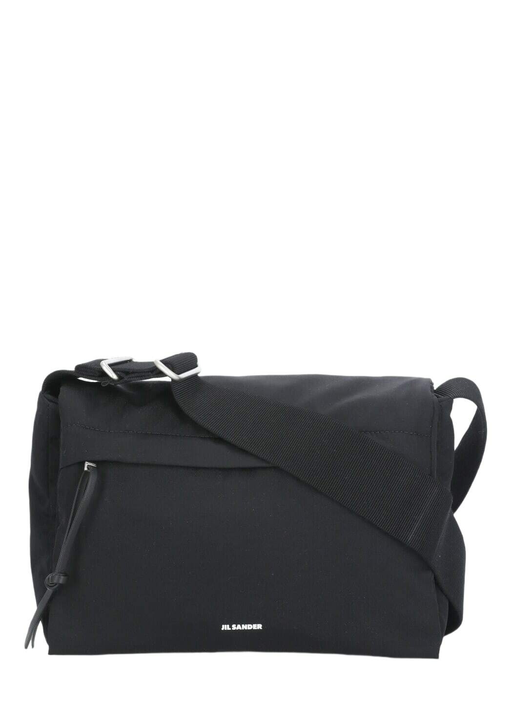【送料&関税込】Jil Sander Black Canvas Medium Utility Cross Jil Sander Medium Utility Canvas Shoulder Bag | Black | FARFETCH