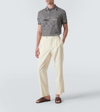 Missoni Space-dyed cotton polo shirt