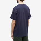 Pass~Port Men's Sham Embroidery T-Shirt in Navy