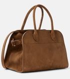 The Row Soft Margaux 10 suede tote bag
