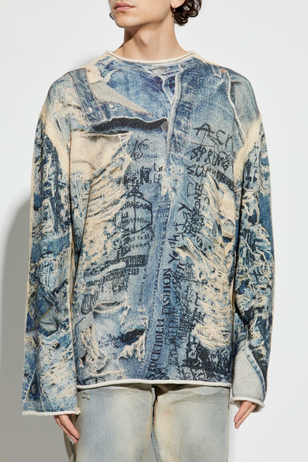 【送料&関税込】Acne Studios Patterned Sweater Acne Studios Patterned Sweater Acne Studios