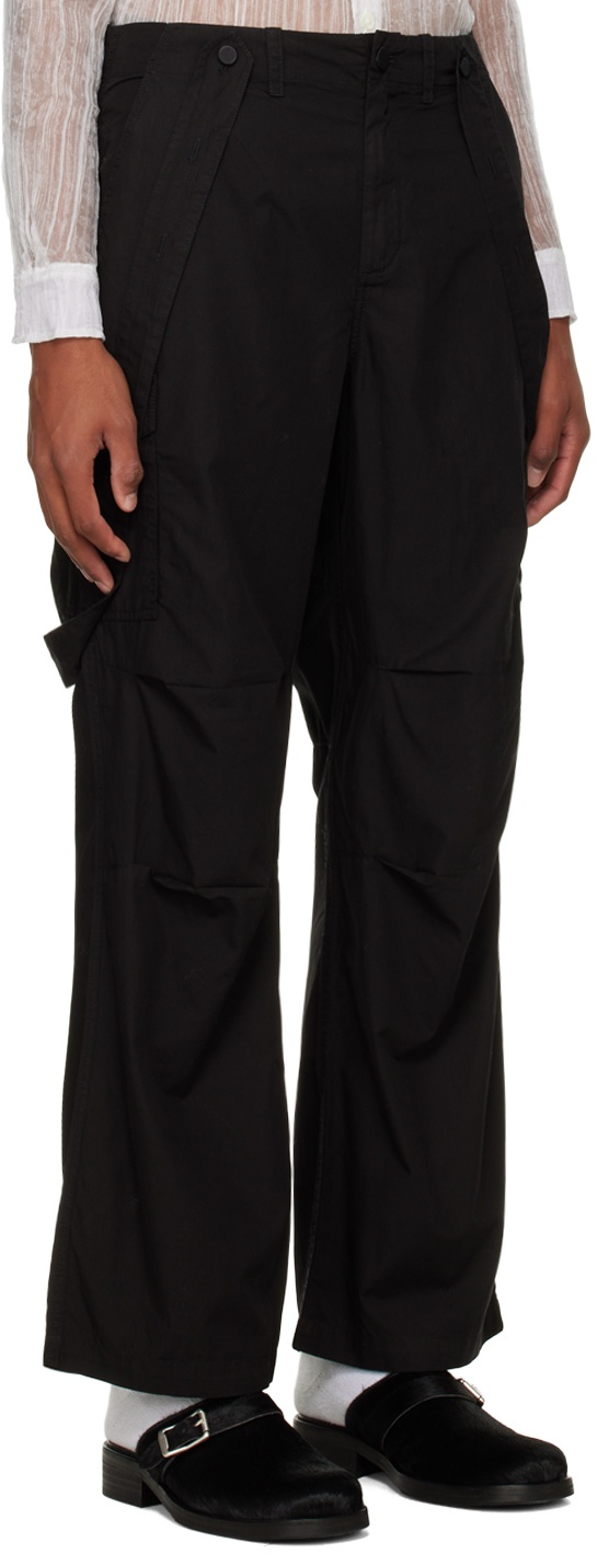 Our Legacy Black Audio Cargo Pants Our Legacy