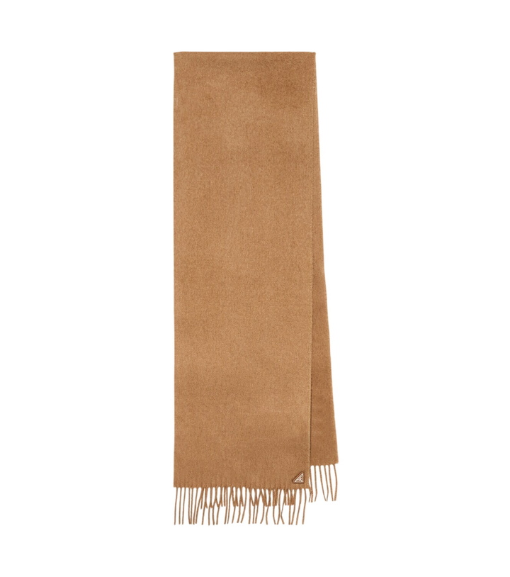 Photo: Prada Fringed silk and cashmere scarf
