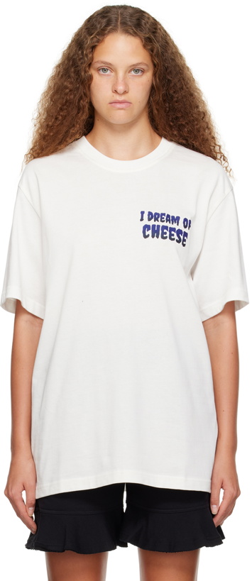 Photo: JW Anderson Off-White 'I Dream Of Cheese' T-Shirt