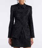 Veronica Beard Bodie floral jacquard jacket