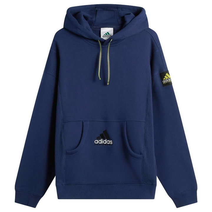 Photo: Adidas Men's EQT Hoodie in Night Indigo