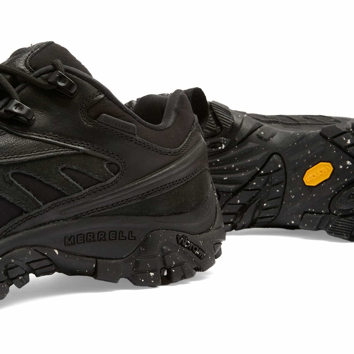 Merrell Men's 1TRL x Belstaff Moab Mesa Luxe SE in Black
