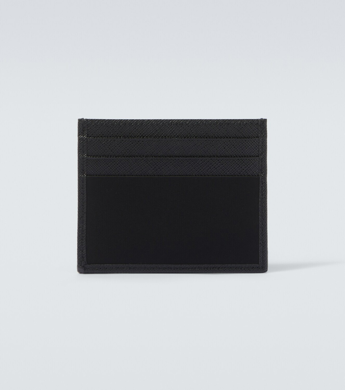 Prada Re-Nylon and Saffiano leather card holder