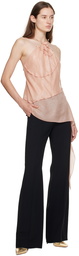 Victoria Beckham Pink Flower Camisole