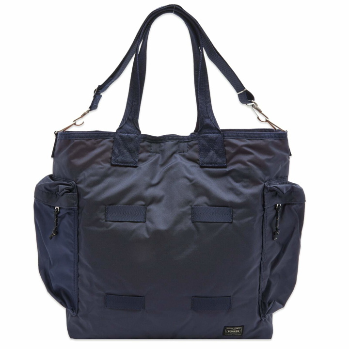 Photo: Porter-Yoshida & Co. Force 2-Way Tote Bag in Navy