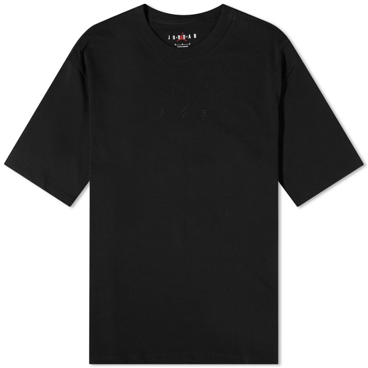 Photo: Air Jordan Men's x J Balvin Solid T-Shirt in Black