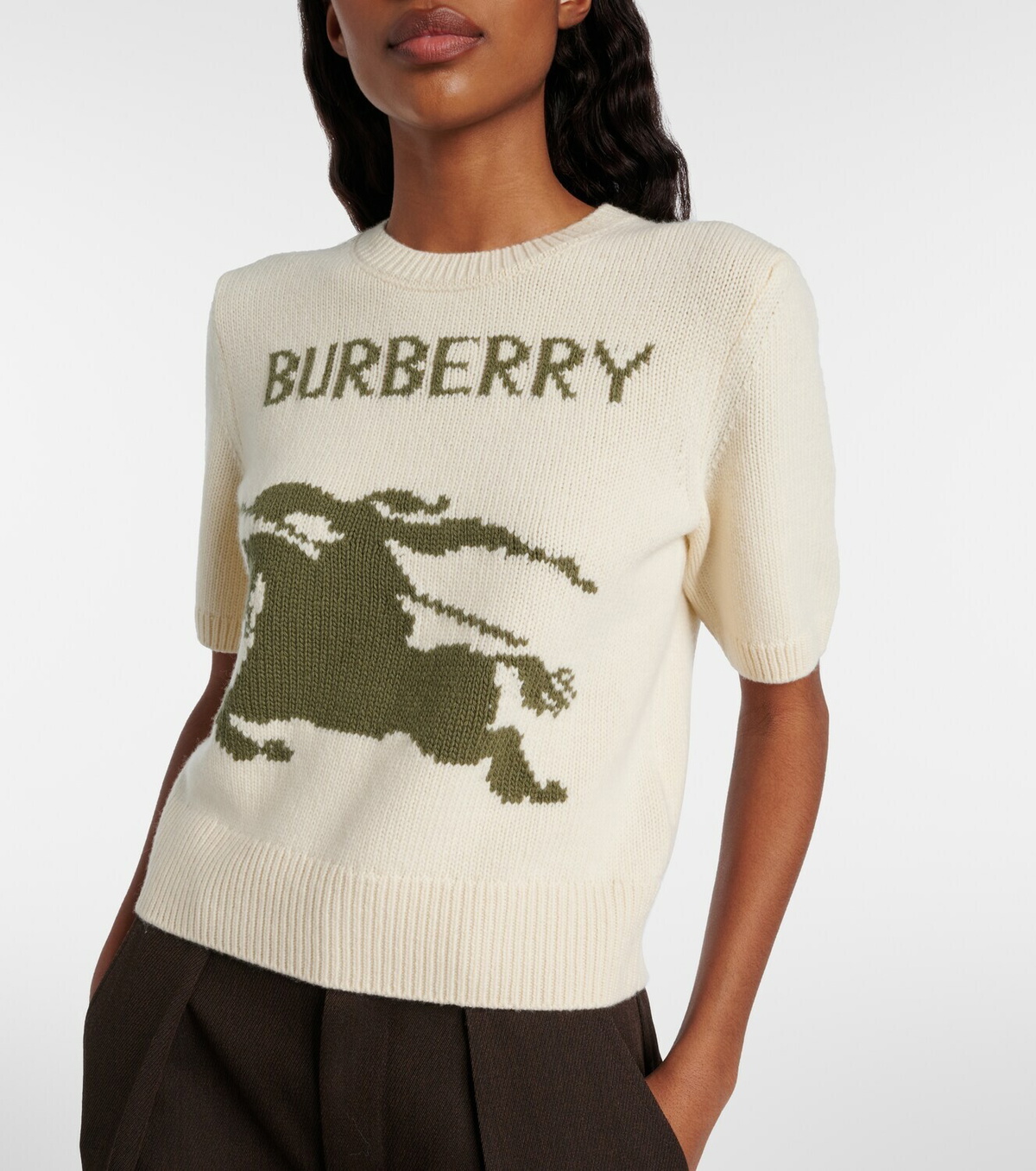 Burberry EKD wool and cashmere sweater