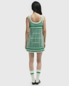 Lacoste LANA DRESS green/beige Women