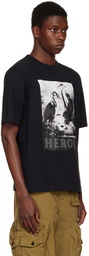 Heron Preston Black Halftone Heron T-Shirt