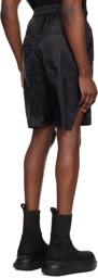 Rick Owens Black Champion Edition Beveled Pods Shorts