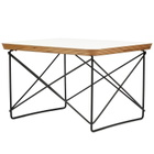Vitra Occasional Table Ltr in White/Basic Dark