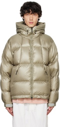 Goldwin Beige Pertex Quantum Down Jacket