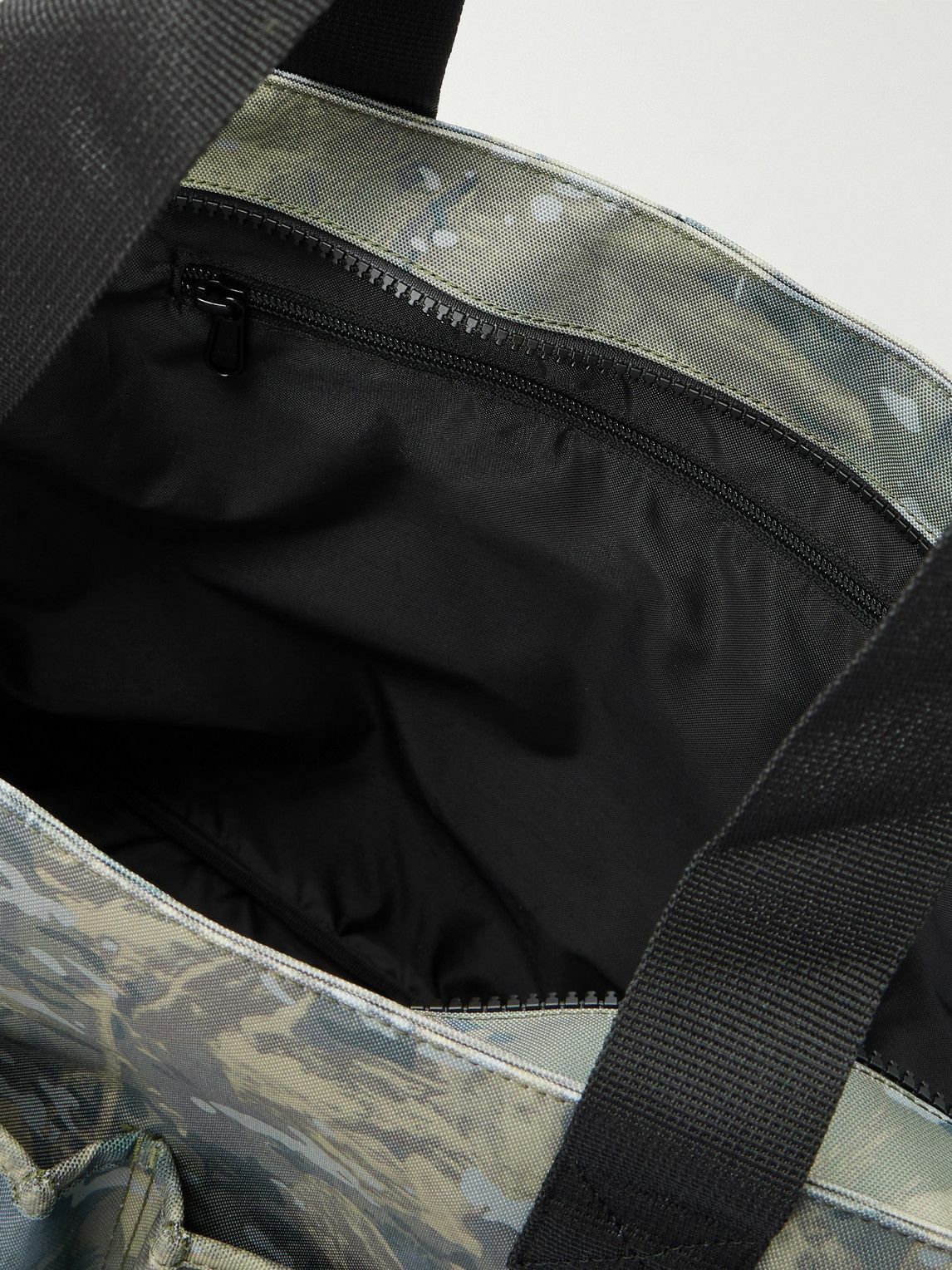 Carhartt WIP - Jake Webbing-Trimmed Logo-Appliquéd Camouflage-Print Canvas Tote Bag