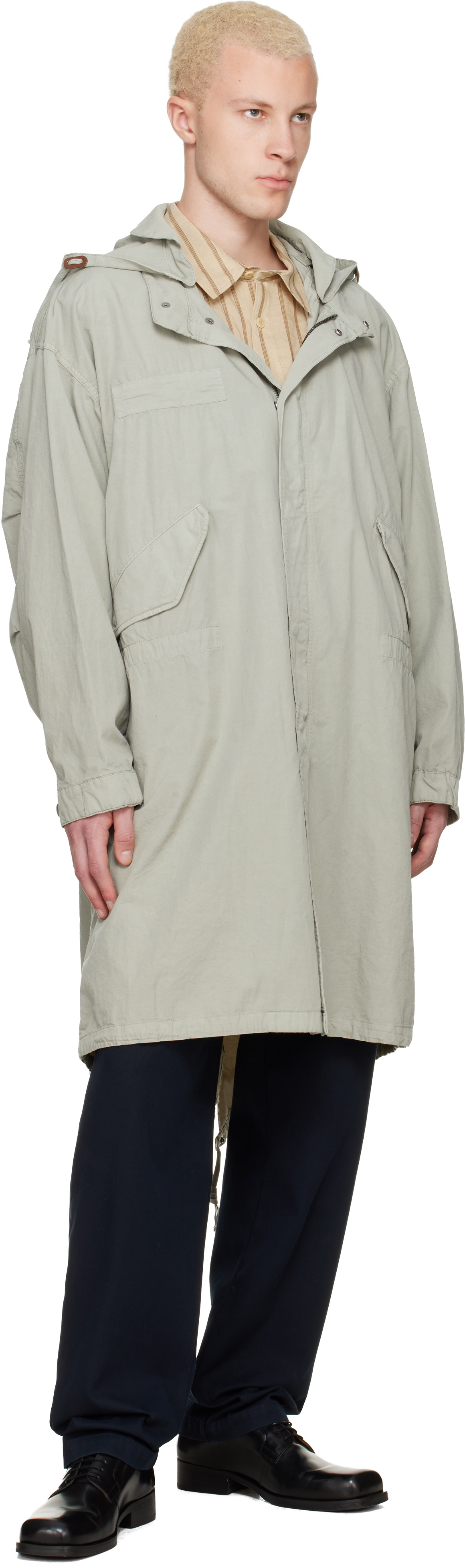 A.P.C. Beige Curtis Parka