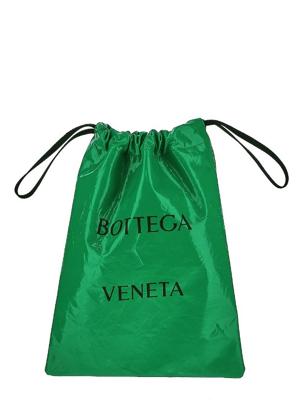 Photo: Bottega Veneta Badge Drawstring Tote