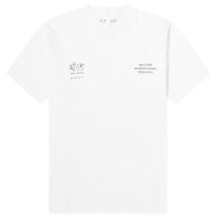 Photo: Space Available Men's x WHR Logo T-Shirt in White