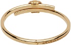 Versace Gold Medusa Cuff Bracelet