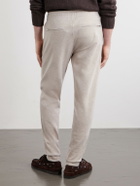 Orlebar Brown - Struma Tapered Cotton-Blend Jersey Sweatpants - Neutrals