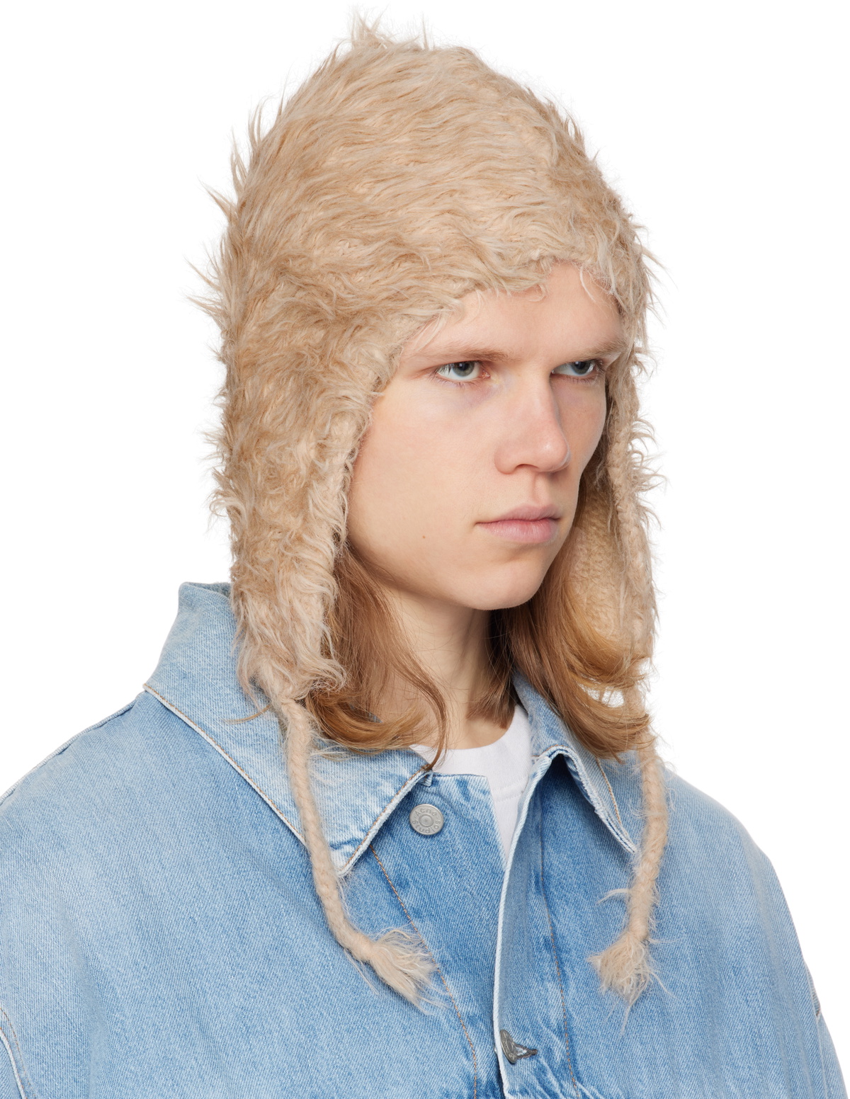 Beanie - Acne Studios - Cotton - Beige ACNE STUDIOS beanie – reworn collective main image 3