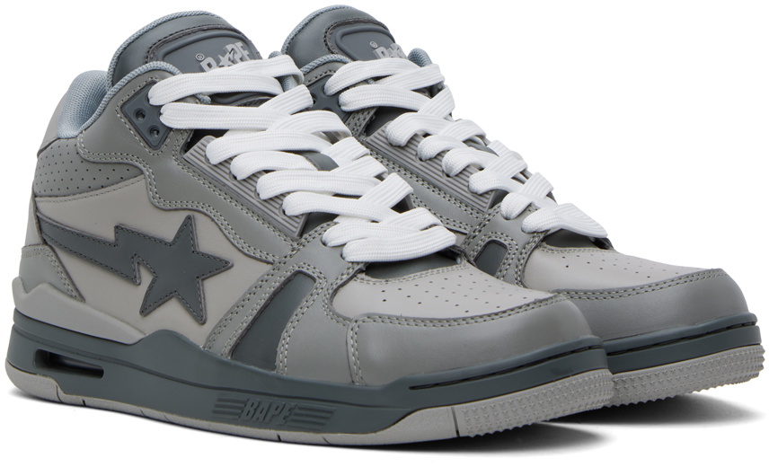 BAPE Gray SK8 STA #1 M1 Sneakers A Bathing Ape