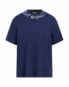 Just Cavalli Mens T-shirt in Navy